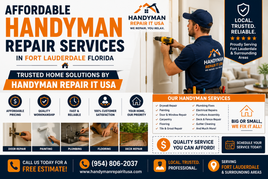 Affordable Handyman Repair Services