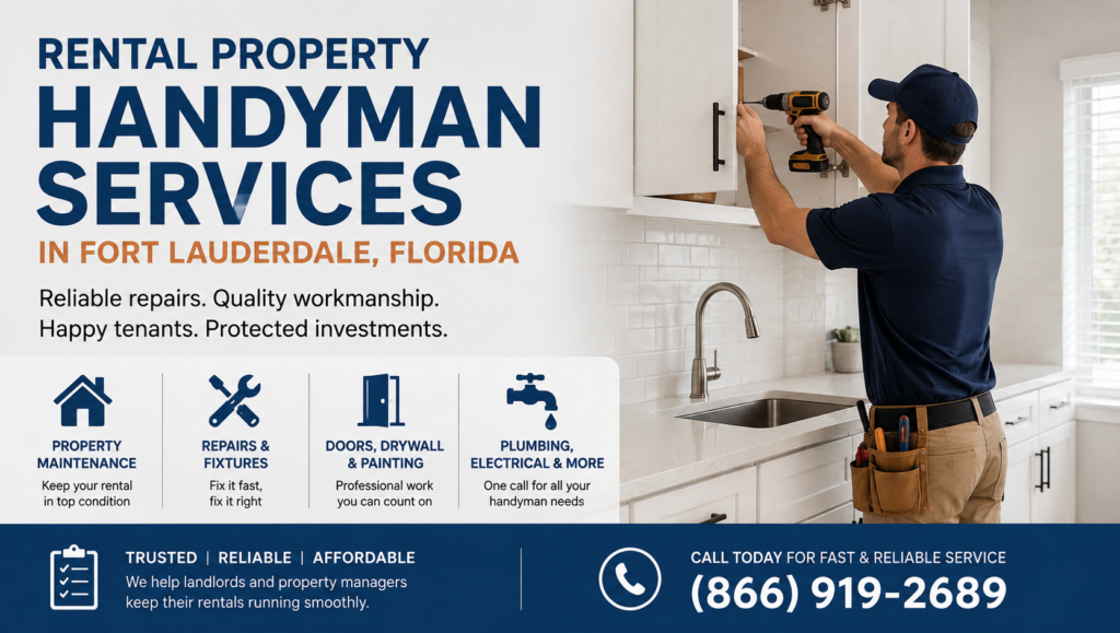 Rental Property Handyman Services in Fort Lauderdale Florida